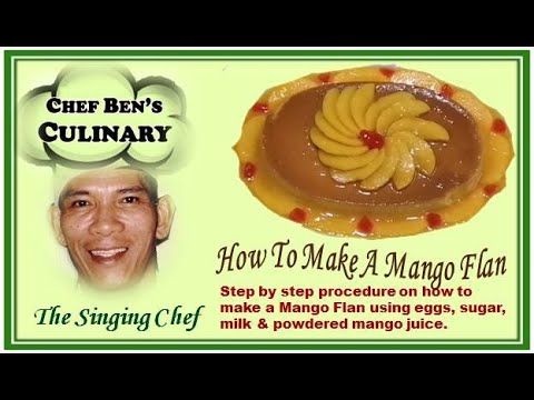 How To Make A Mango Flan