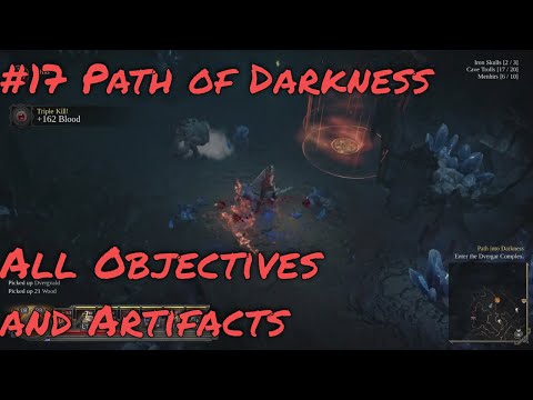 Vikings: Wolves of Midgard 100% Walkthrough (All Objectives and Artifacts) #17 Path of Darkness