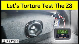 Incredible Bass From A Single 8 Inch Woofer - Sundown Audio Z8 - 5,000W SPL Test