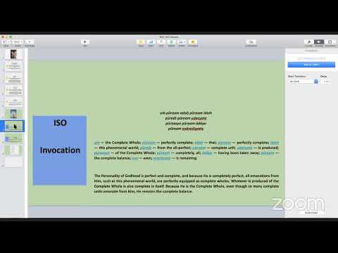 NOI, ISO Verses Memorization - KNR - Bhakti Shastri