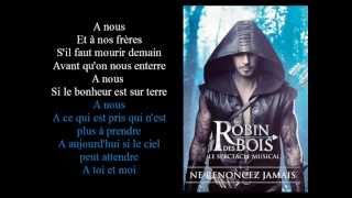 A Nous - Robin des Bois avec M.Pokora + PAROLES