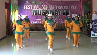 Download lagu Ranting Muslimat NU Sidokumpul | Festival Senam Tradisional mp3
