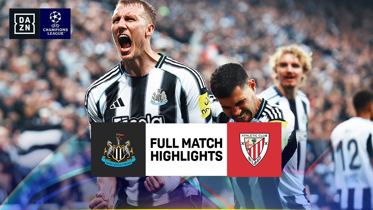 Newcastle Uniited vs Athletic Club | UEFA Champions League Highlights | Matchday 4 | 2025-2026