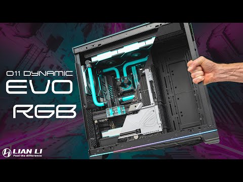 Another O11????  LIAN LI EVO RGB Review ft LCD Fans