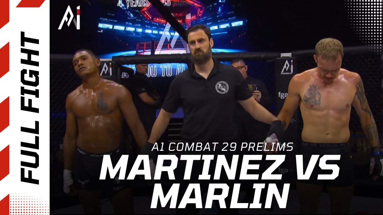  Isaac Martinez vs Matt Marlin | A1 Combat 29 Prelims