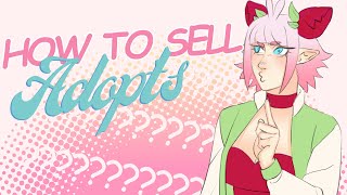 How to actually sell adopts on ToyHouse