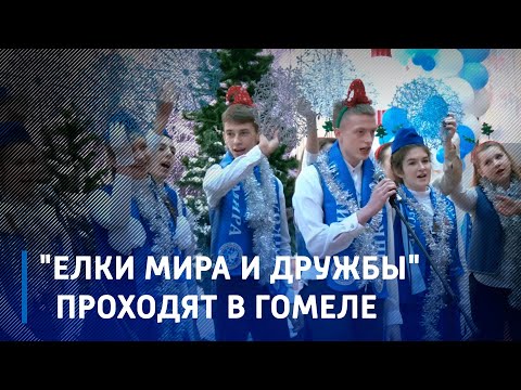"Елки мира и дружбы" проходят в Гомеле видео
