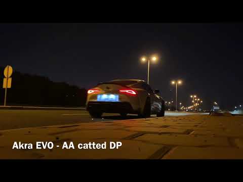 Akrapovic & AA DP Supra