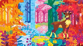 Deerling & Sawsbuck Seasonal Lofi Forest 🍂 Cozy Pokémon Lofi & Nature Ambience for Relaxing 🌿