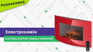 Electrolux EFP/W-1200URLS красный - відео 1