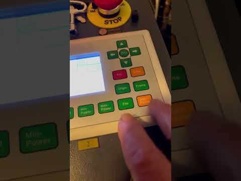set origin on OMTech laser to avoid slop error