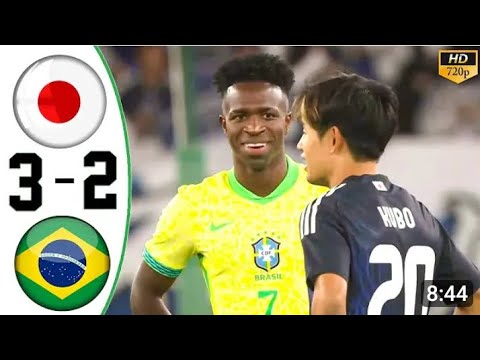Brazil Vs Japan 3-2 highlights match FIFA world cup final match 2025#footballworldcup #fifaworldcup 