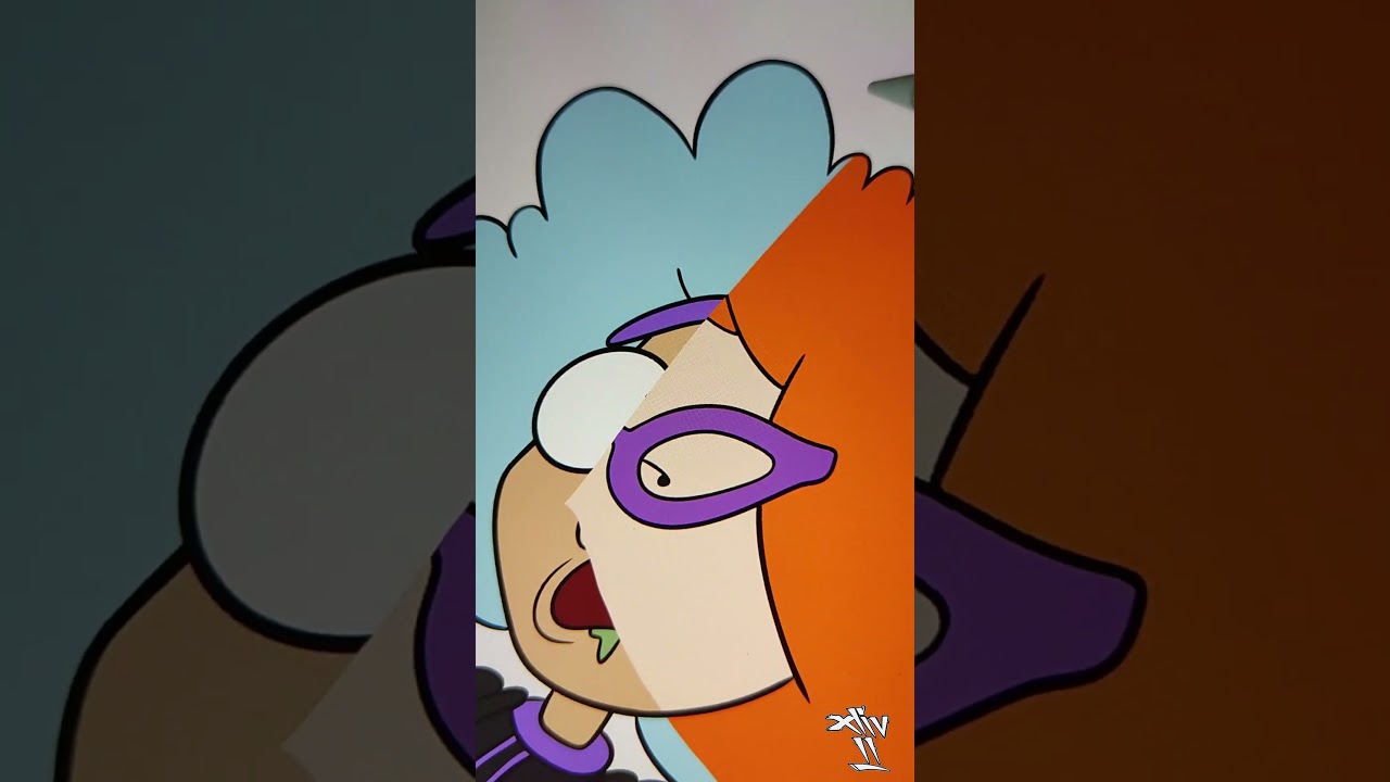 Procreate • Nancy Francis  • #procreate #drawing #shorts #shortsvideo  #digitalart