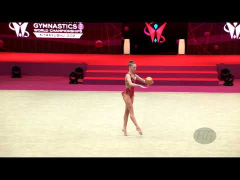 SOKOLOVA Anna (CYP) - 2021 Rhythmic Worlds, Kitakyushu (JPN) - Qualifications Ball