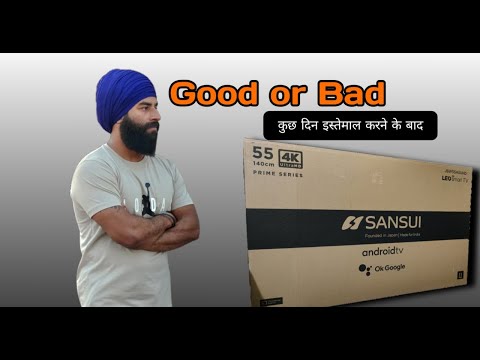 Sansui 140 cm (55 inch) Ultra HD (4K) LED Smart Android TV (JSW55ASUHD)