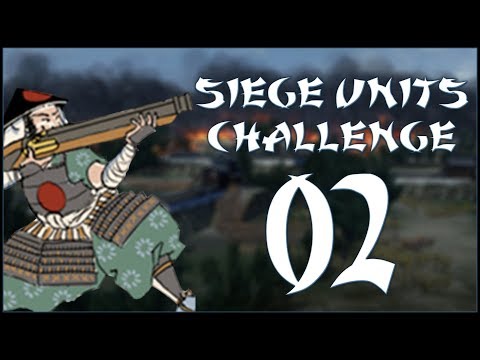 A PAINFUL SIEGE - Hojo (Challenge: Siege Units Only) - Total War: Shogun 2 - Ep.02!