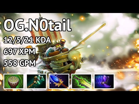 Dota Memories OG.N0tail - Gyrocopter highlights - Game 3715697090 - Dota 2