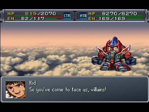Super Robot Wars Alpha Gaiden - Braiger Attacks