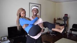 Hot yoga for weight loss with my boyfriend|Extreme Couples Yoga Challeng