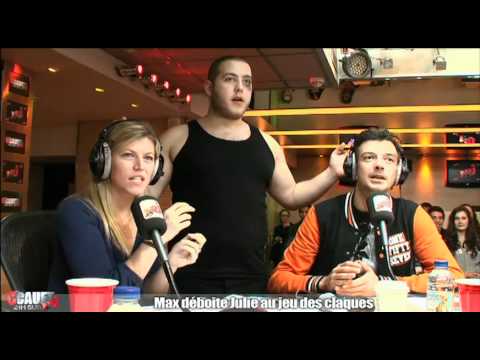 Max déboite Julie au jeu des claques - C'Cauet sur NRJ