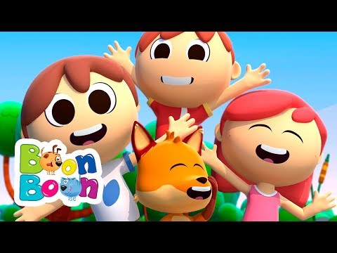 În pădure-am întâlnit - Cântece cu dans și mișcare pentru copii de grădiniță | BoonBoon