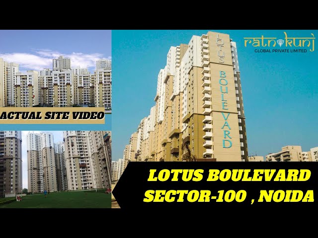 3 BHK Flats for Sale in Lotus Boulevard, Sector 100, Noida