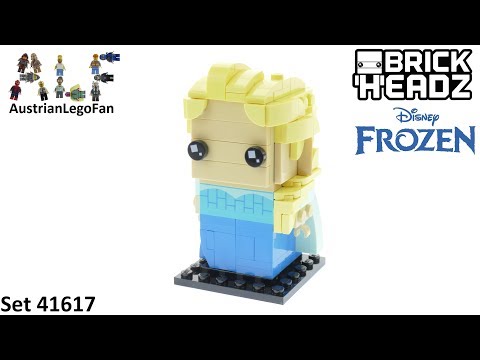 Vidéo LEGO BrickHeadz 41617 : Elsa (La Reine des Neiges)