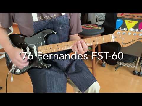 Fernandes FST-60 Burny Custom '76 Vintage MIJ Stratocaster Type Electric Guitar Made in Japan imagen 20