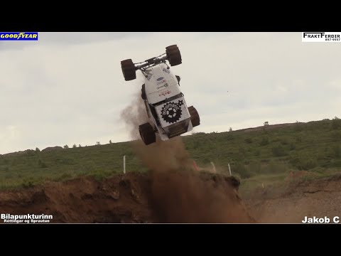 CRASH COMPILATION! FIA/NEZ EGILSSTAÐIR, ICELAND 2018 - ALL 48 ROLLOVERS