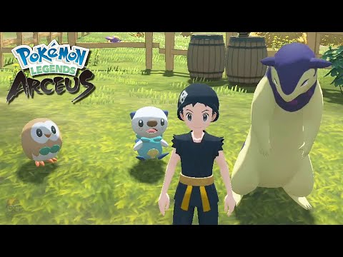 How To Get ALL 3 STARTERS For FREE in Pokemon Legends Arceus