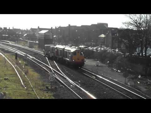 DRS Class 20308 & 20309 Valley - 6K41 Crewe Flasks March 2012