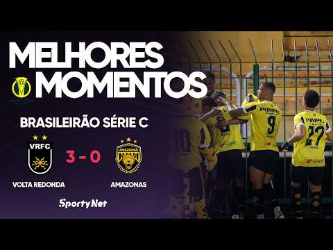 Volta Redonda 3x0 Amazonas FC