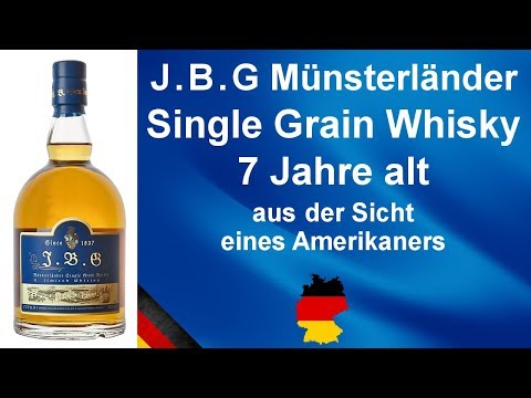 J.B.G. Münsterländer Single Grain 7 Jahre alt Whisky Verkostung #913 von WhiskyJason