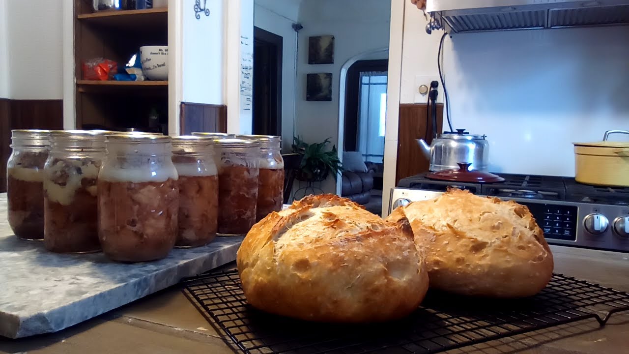 Canning For The Pantry & Fresh Baked Artisan Bread