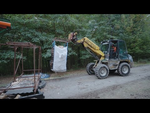 Der belüftete Log-Lift® bei den Waldtagen 2022, the Royal NNZ Group bv