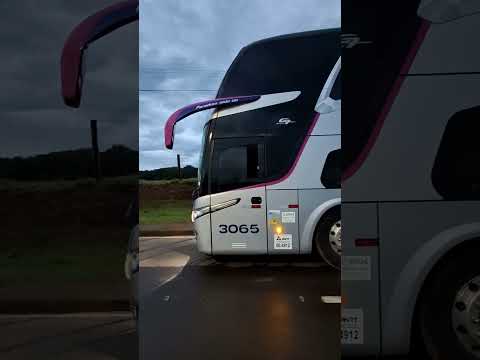 video de ônibus en Indianópolis-Pr