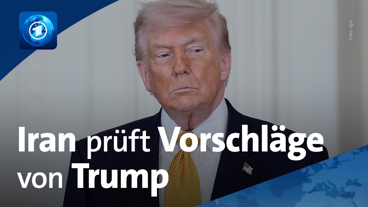 Krieg in Nahost: Trump schlägt Iran Friedensabkommen vor – und droht mit Angriffen