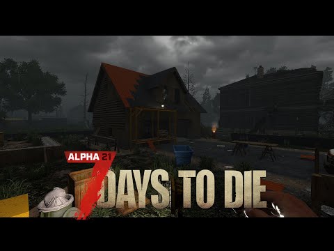 7 Days to Die 🧟 S02E003 - Garage 1st Construction (POI) [Tag 1-2] | Alpha 21