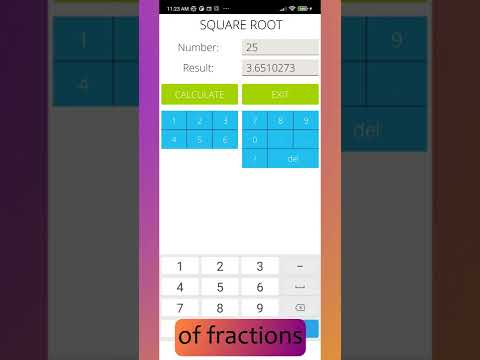 Square Root Calculator video