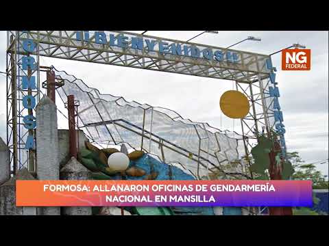 NORTE GRANDE FEDERAL - FORMOSA. ALLANARON OFICINAS DE GENDARMERÍA NACIONAL EN LUCIO V, MANSILLA