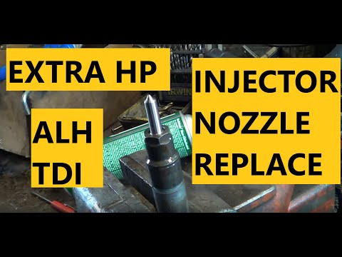 Vw Tdi install nozzles in injector