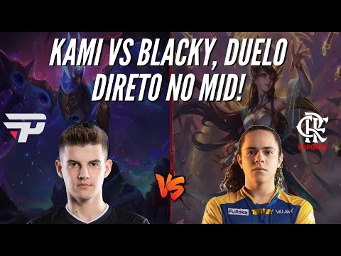 PAIN KAMI VS FLA  BLACKY, ESSE DUELO NO MID FOI QUENTE!