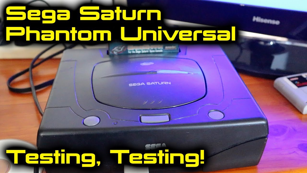 Sega Saturn Phantom Universal Modchip - Testing, Testing!