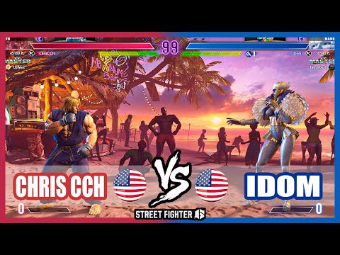 SF6 ➤ Chris CCH (Ken) VS IDom (Manon)【Street Fighter 6】