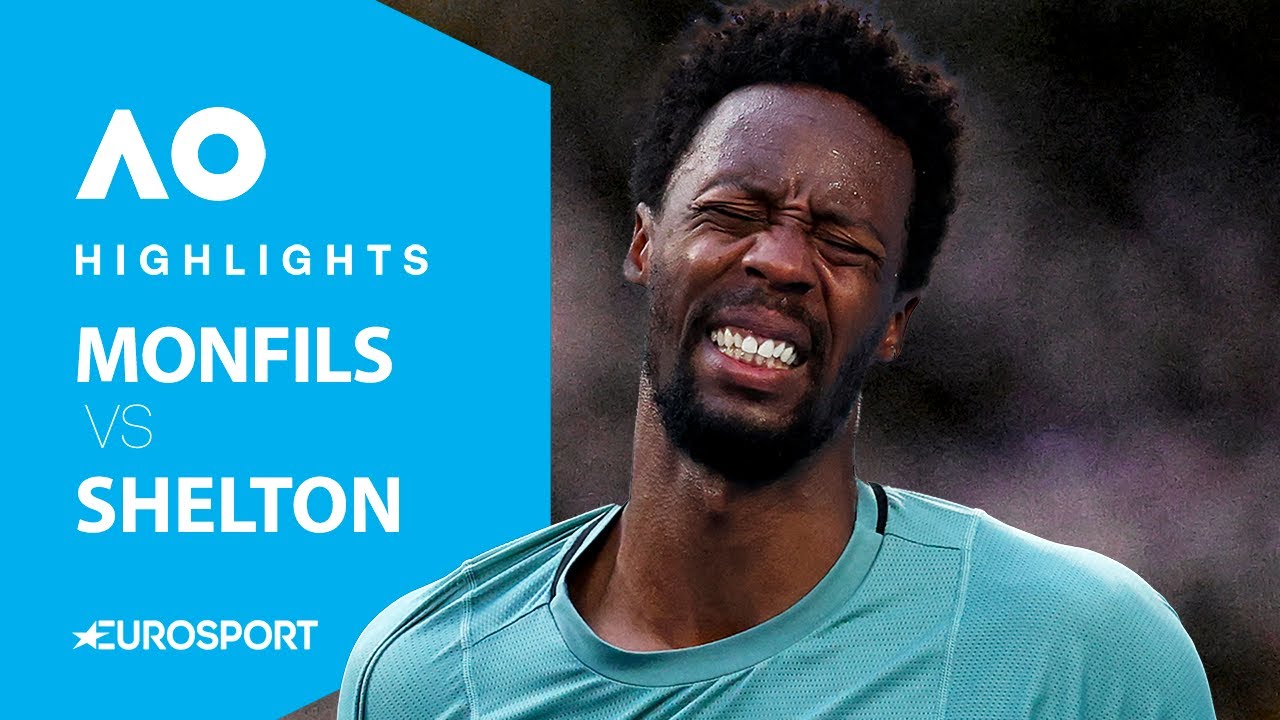 Gaël Monfils vs Ben Shelton | Round Four | Australian Open 2025 Highlights