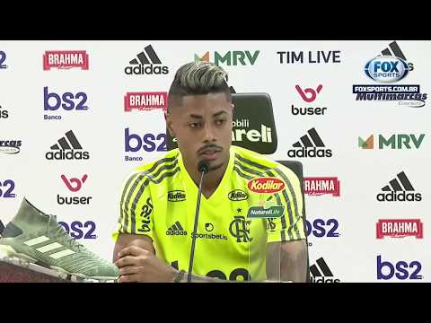 FLAMENGO AO VIVO! Veja entrevista coletiva com Bruno Henrique direto do CT