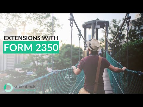 Time Bending Tactics: Mastering Form 2350 for Expanding Your Expat Tax Future