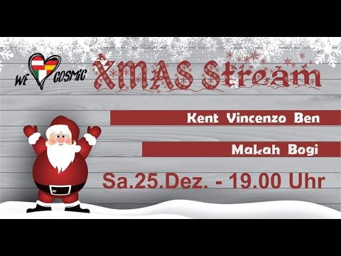 We ♥ Cosmic XMas Stream - DJ Ben LIVE aus Augsburg - Cosmic Music Germany