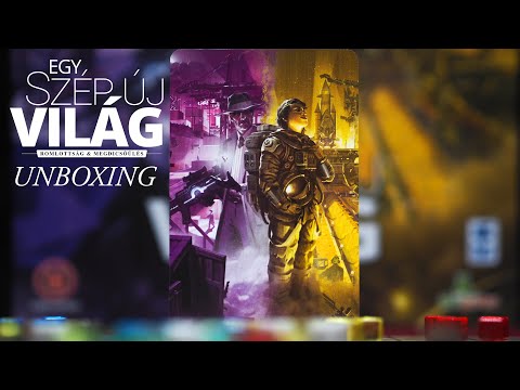 Egy Szép Új Világ - Romlottság & Megdicsőülés társasjáték  Unboxing - reflexshop