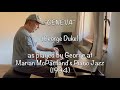 "GENEVA" (George Duke) transcribed & perf. by Uwe Karcher
